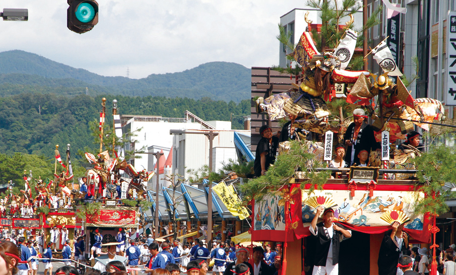 山車巡行　（やまじゅんこう）写真